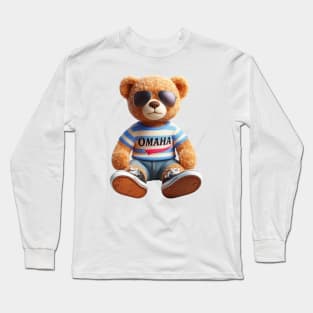 Omaha Teddy Bear Long Sleeve T-Shirt